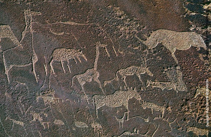 011_RANm.13-San-Late-Stone-Age-Rock-Pictograph#2-Namibia