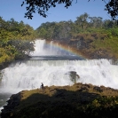 014_TZmN.7940-Kabwelume-Falls-Rainbow-&-Man-N-Zambia