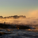 042_TZmN.7330-Dawn-&-Fisherman-Luapula-River-N-Zambia