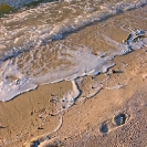 046_TZmN.8223V-Footprints-Beach-&-Waves-Lake-Bangweulu-N-Zambia