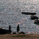 050_TZmN.8148-Lake-Mweru-Boats-&-People-N-Zambia