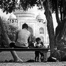 010_TIn_74BW-Taj-Mahal-Agra-India