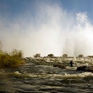 009_LZmS.2848-Victoria-Falls-&-Fisherman-Zambezi-R-Zambia